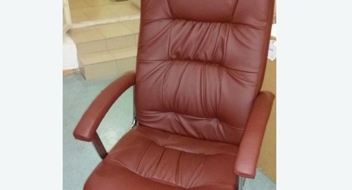 Обтяжка офисного кресла. Будённовск