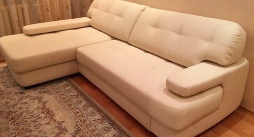 Обивка углового дивана.  Будённовск